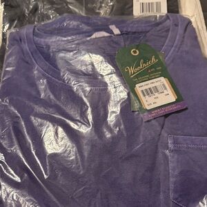 Woolrich Lavender Crew Neck Tee